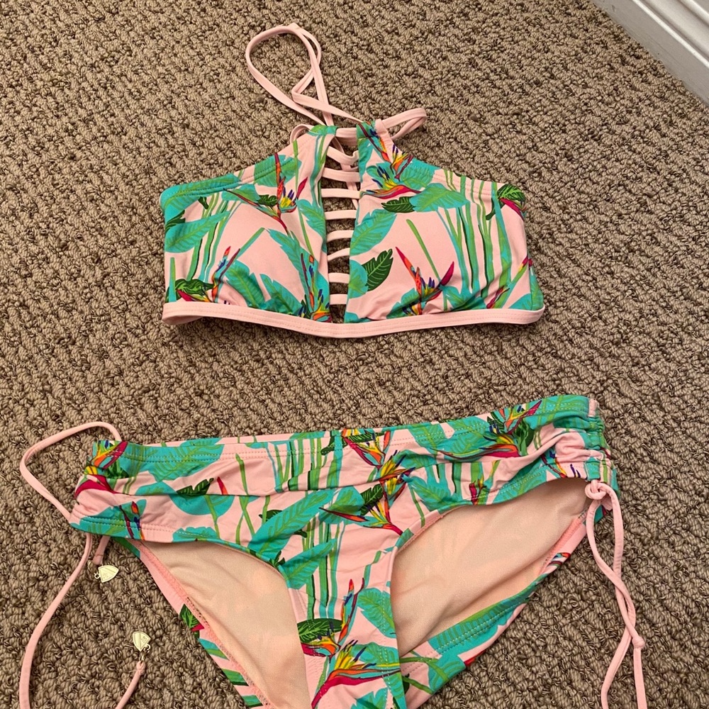 bathing suit top and bottom!